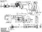 Bosch 0 601 171 001  Percussion Drill 110 V / Eu Spare Parts